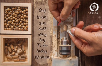 QUY TRÌNH SẢN XUẤT VÒNG TAY TRẦM HƯƠNG